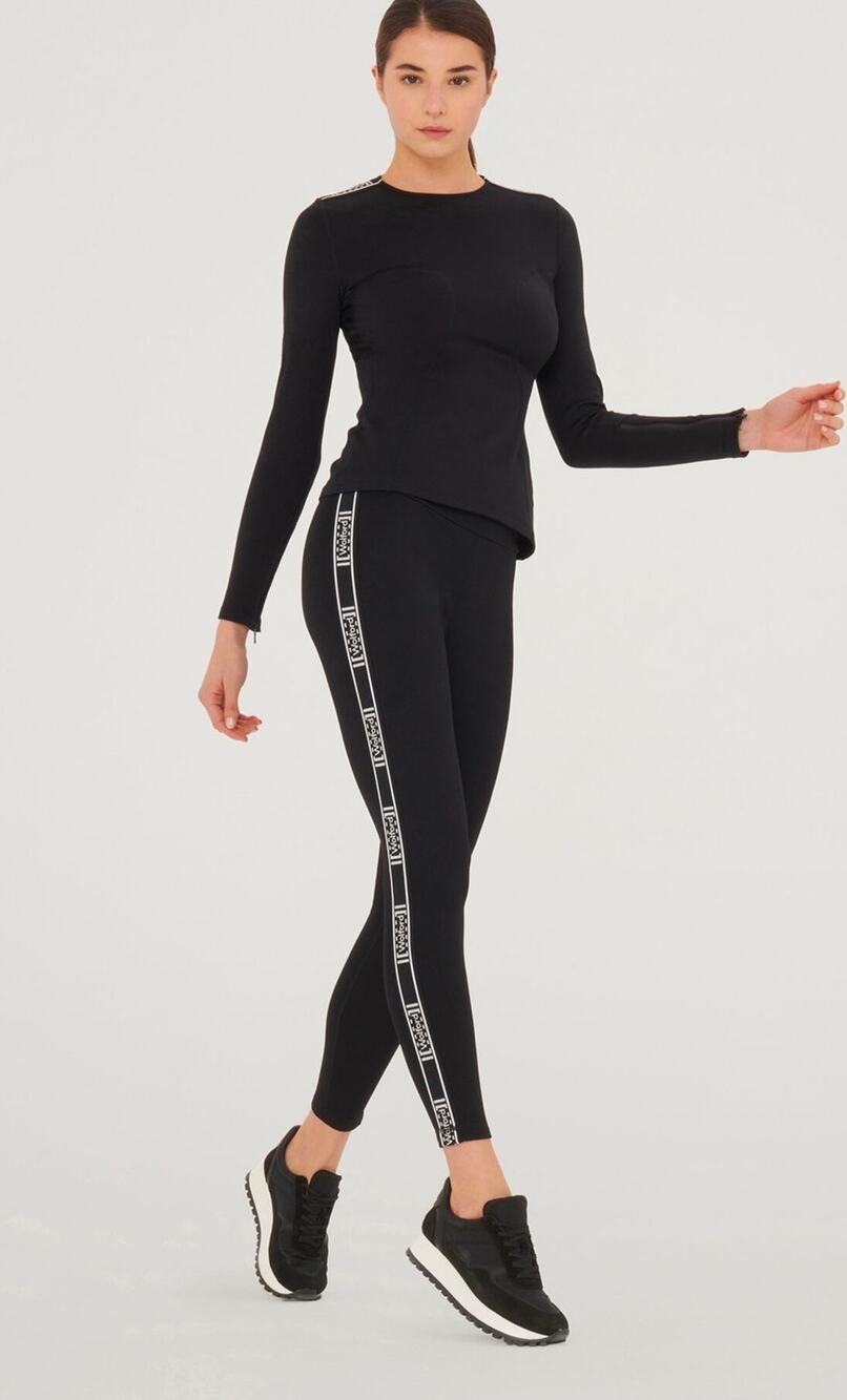 Wolford Performance Skinwear Thermal Top Long Sleeve Black NWT XS